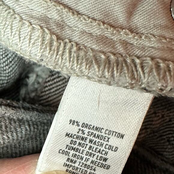 Bonobos Slim Grey Gray Mens Jeans 32 x 30 Casual Organic Cotton Blend Distressed - Picture 12 of 16